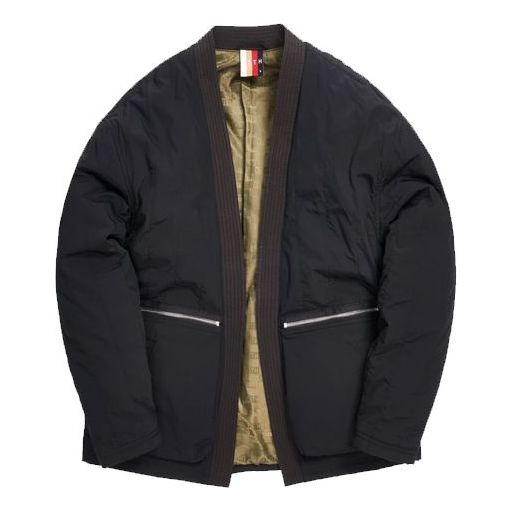 KITH NYLON QUILTED MILITARY GI Washed Jacket Unisex Black KH1212-100