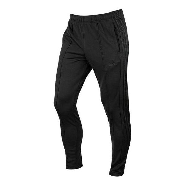 adidas Must Haves 3-Stripes Tapered Pants 'Black' GK8650