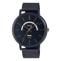 Men's CASIO Dress Series Waterproof Quartz Dial 43mm Stainless Steel Strap Watch Mens Black Analog MTP-B105MB-1AV