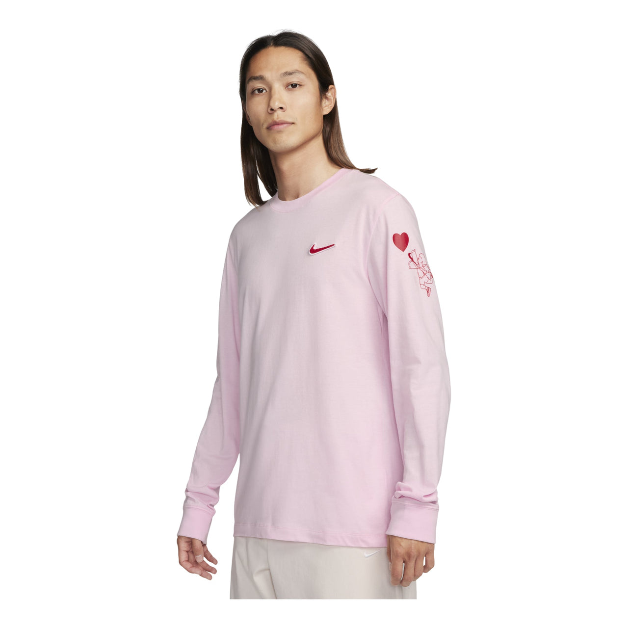 Nike Sportswear Long-Sleeve T-Shirt 'Pink' FV3994-663
