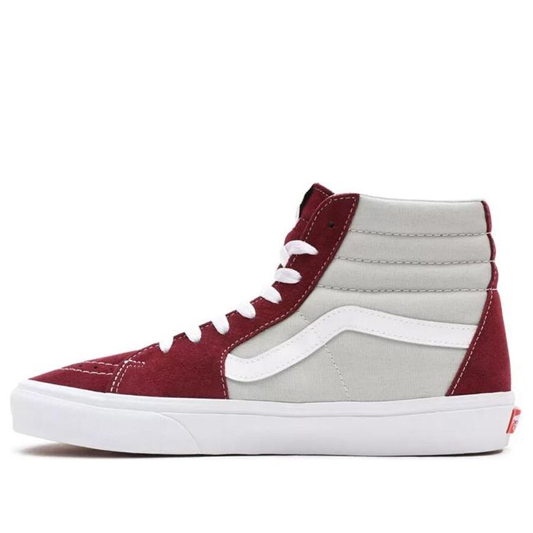 Vans SK8-HI Gray Red VN0A32QG4PR