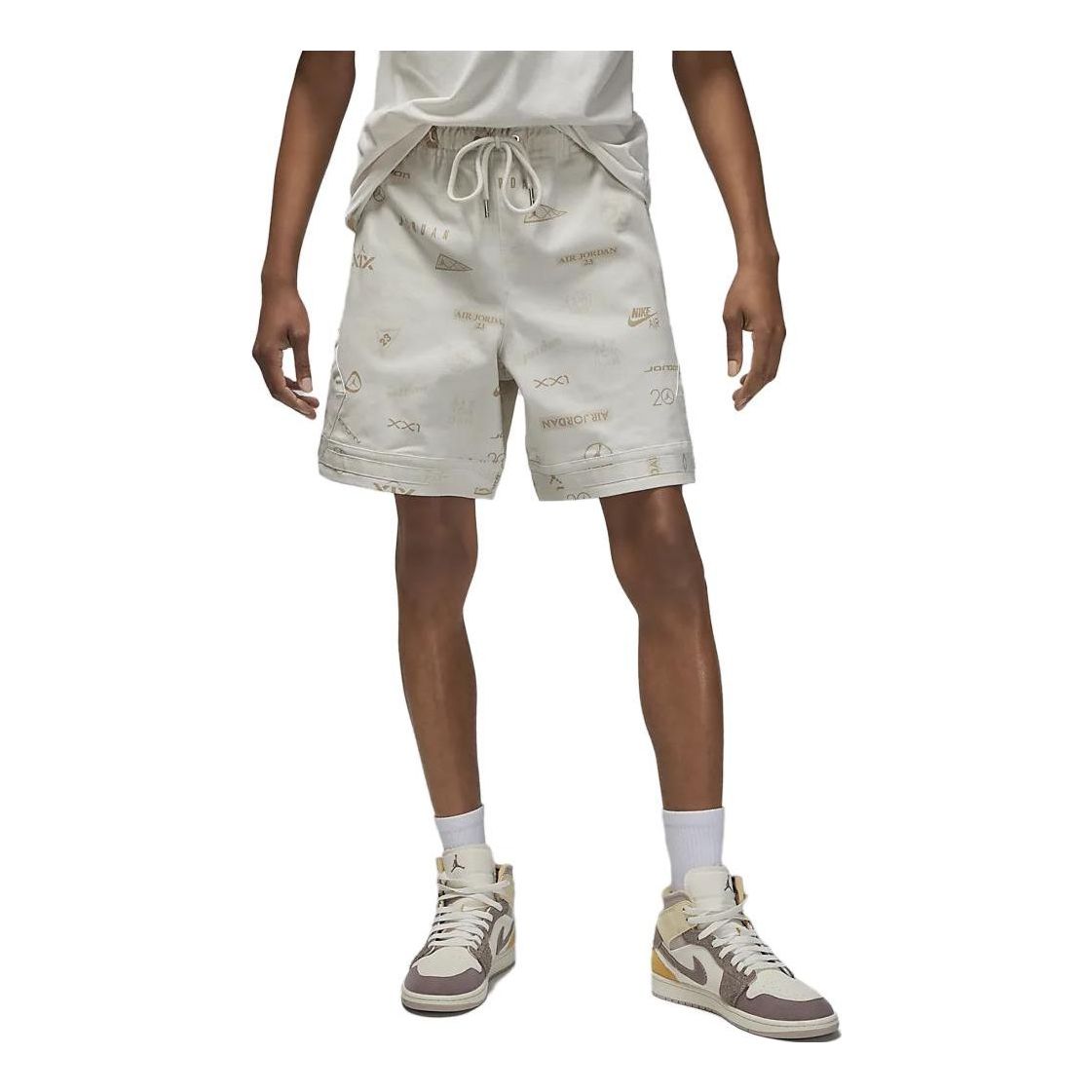 Air Jordan Flight Heritage Logo Shorts 'Beige' DX9724-030