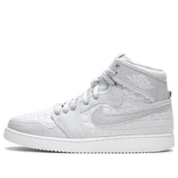 Air Jordan 1 AJKO High Quilted 'Pure Platinum' 638471-004