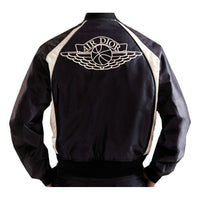 DIOR x Air Joint Capsule Spliced Baseball Casual Jacket For Men Navy 033C401A4805-504