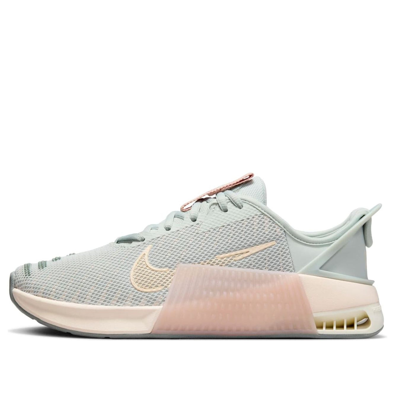 (WMNS) Nike Metcon 9 EasyOn 'Light Silver Pale Ivory-Guava Ice' DZ2540-002