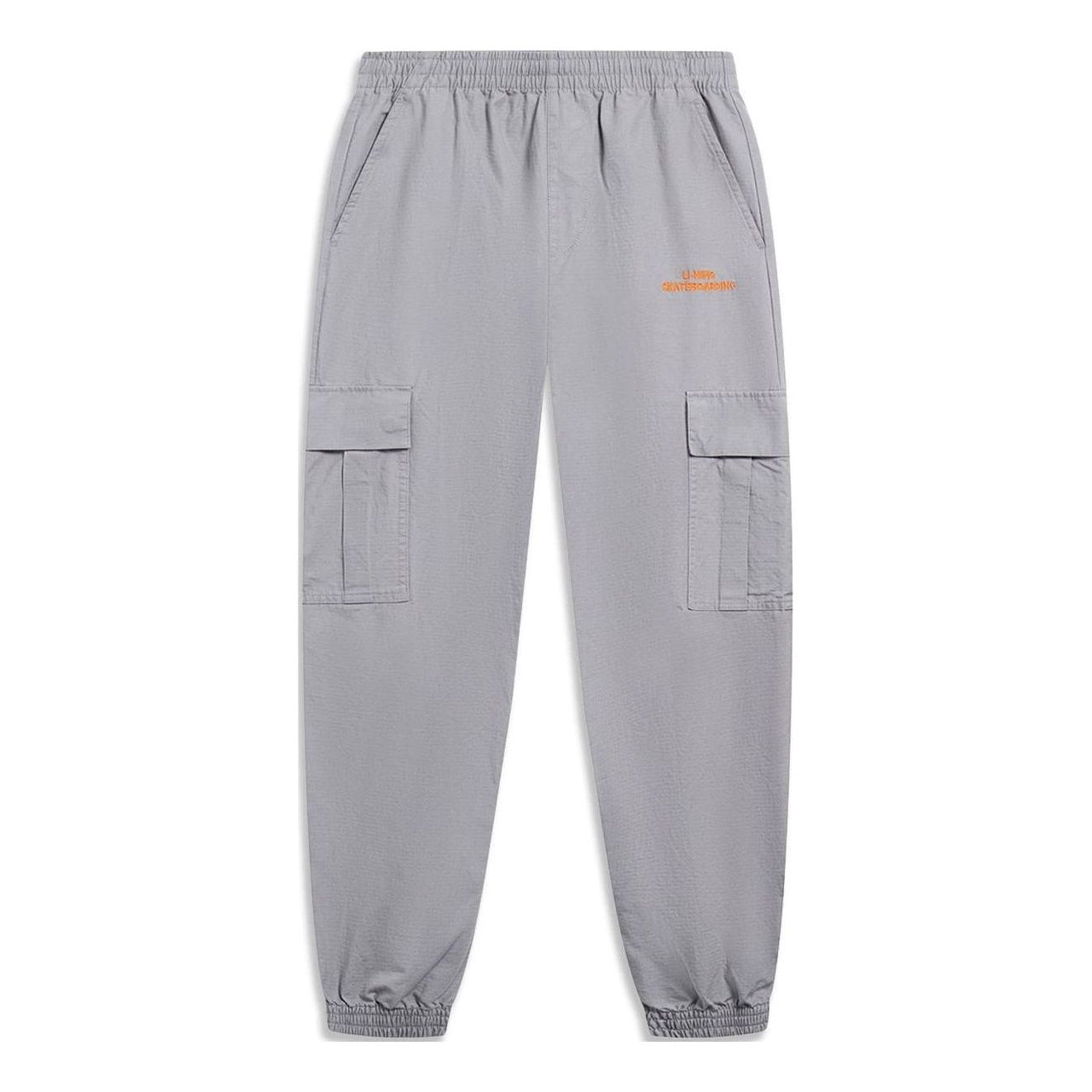 Li-Ning Skateboard Series Cargo Pants 'Grey' AKXT021-2