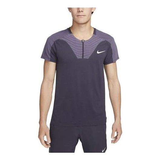 Nike Court Dri-FIT ADV Slam Logo Tee 'Purple' DV0693-015