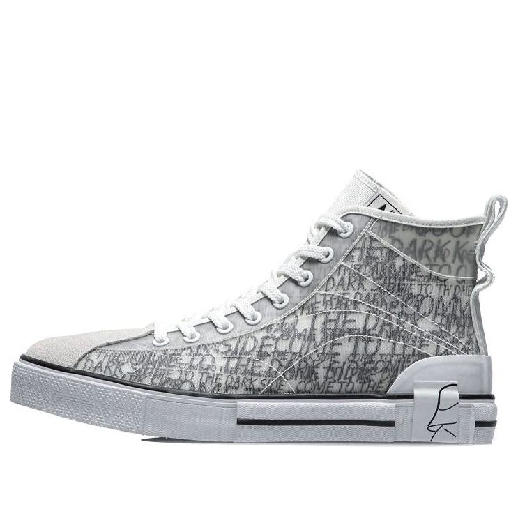 Li-Ning x Star Wars Canvas Hi Shoes 'Grey White' AGCR181-1