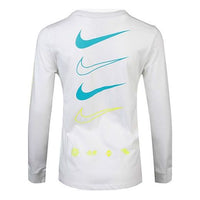 (WMNS) Nike Sportswear Round Neck Long Sleeves Casual White CV9174-100