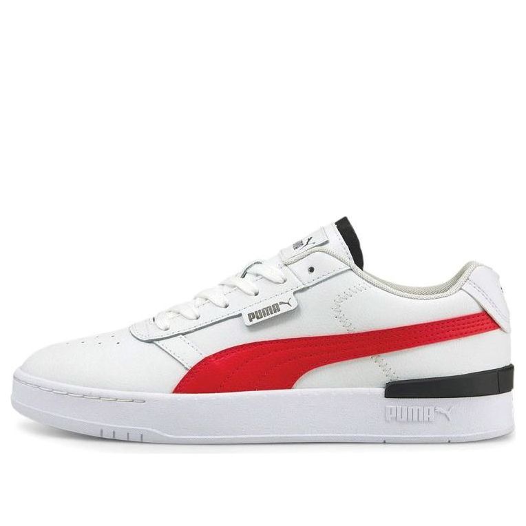 PUMA Unisex Clasico Sneakers White/Red/Black 381109-03