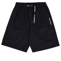 (WMNS) Converse Classic Mid Woven Short 'Black' 10025200-A01
