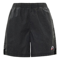 Nike Retro Washed Denim Casual Shorts Black DC1878-010