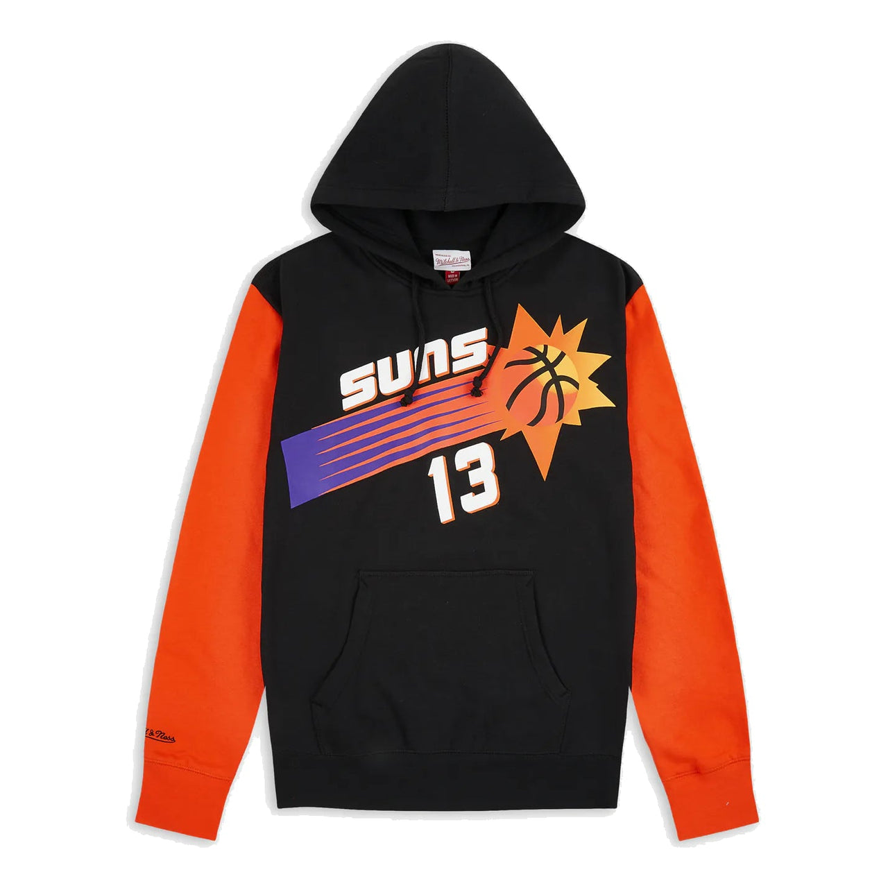 Mitchell & Ness x NBA Phoenix Suns 1996 Fashion Fleece Hoodie 'Steve Nash 13' FNNP3417-PSU96SNABKOR