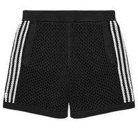 adidas x CLOT FW24 Crochet Shorts Asia Sizing 'Carbon' JF4273