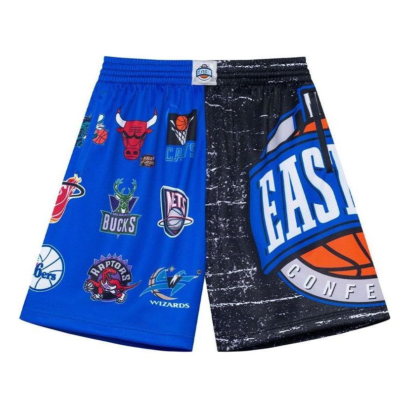 Mitchell & Ness x NBA All-Star East Jumbotron 3.0 Shorts 'Black Blue' PSHR4984-ASEYYPPPMTWH