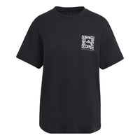 (WMNS) adidas x Karlie Kloss Crop T-Shirt 'Black' HB1438