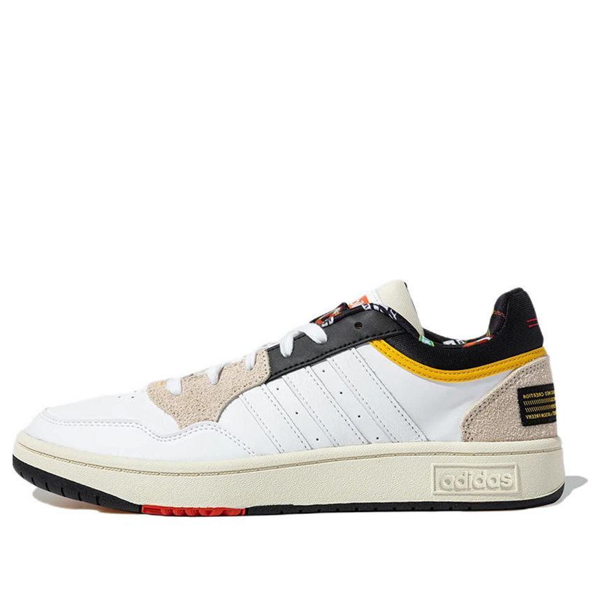 adidas x Sesame Street x JF NEO HOOPS 3.0 'White Black Beige' FZ5959