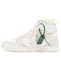 Off-White Vulcanized High-Top 'White Green' OMIA225S22LEA0010401