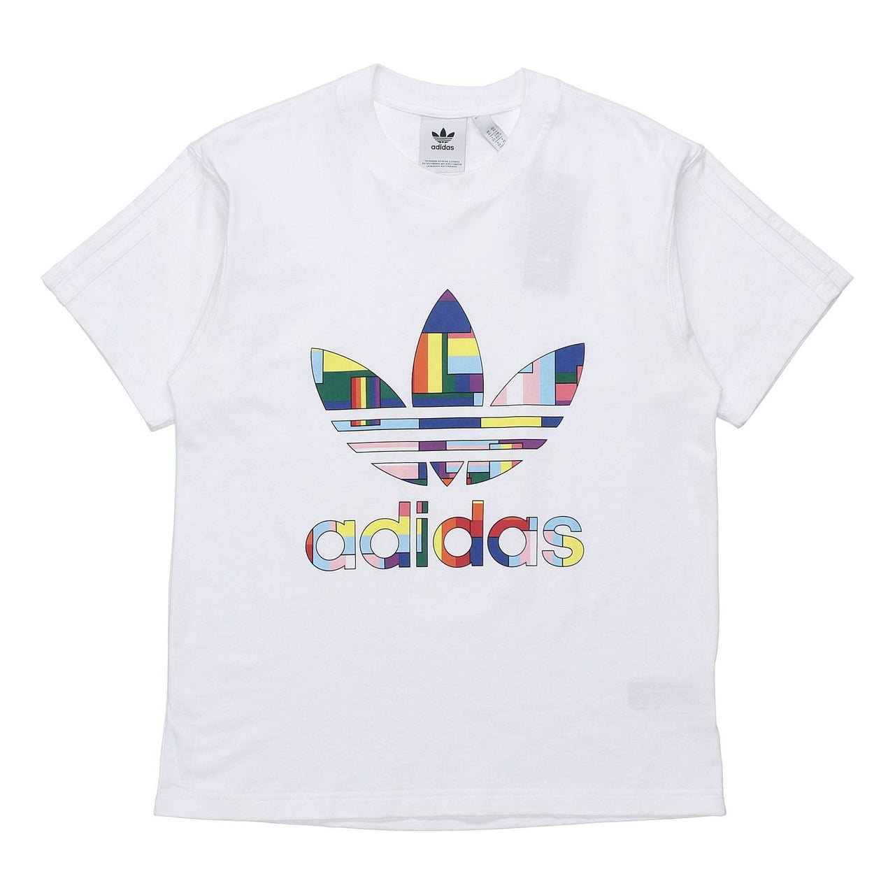 adidas originals Flag Lag Fill Tee Sports Short Sleeve White GD0953