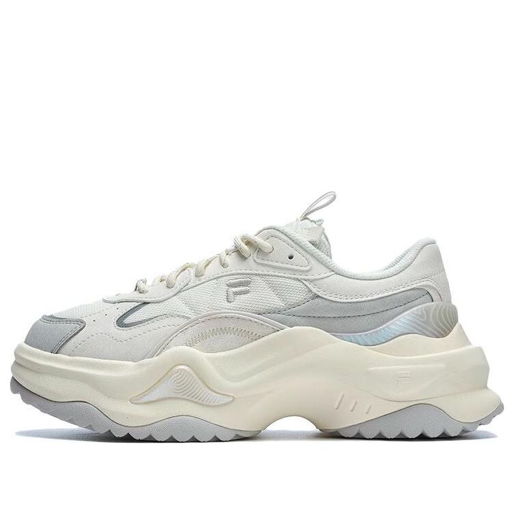 (WMNS) FILA FUSION Bianco 2 Sneakers 'White Grey' T12W311302FGA