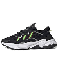 (WMNS) adidas Ozweego 'Black Solar Green' EF0158