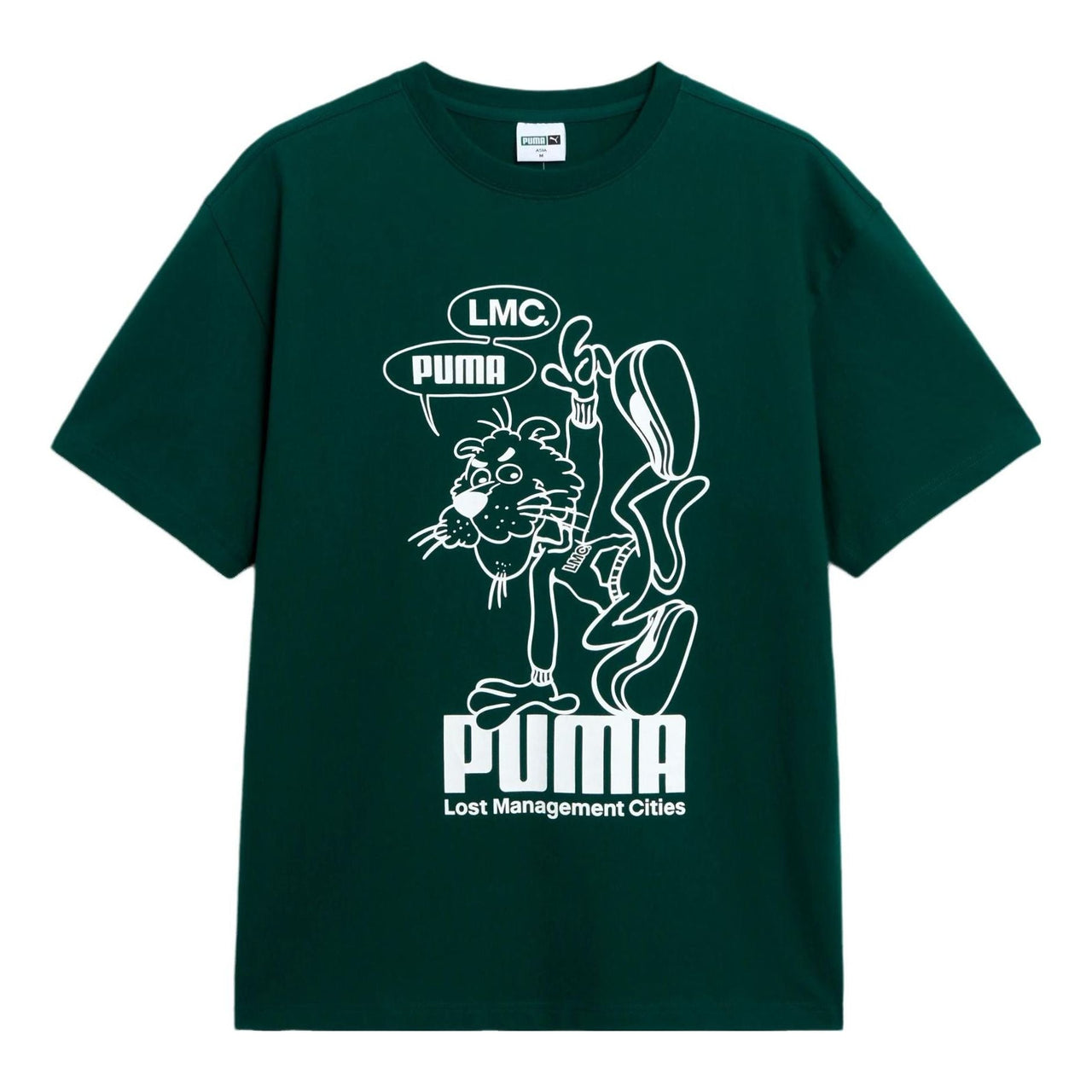 PUMA x LMC Graphic Tee 'Varsity Green' 940067-03
