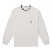 Converse Retro Chuck Long Sleeve Slub Pocket T-Shirt 'White' 10025986-A02