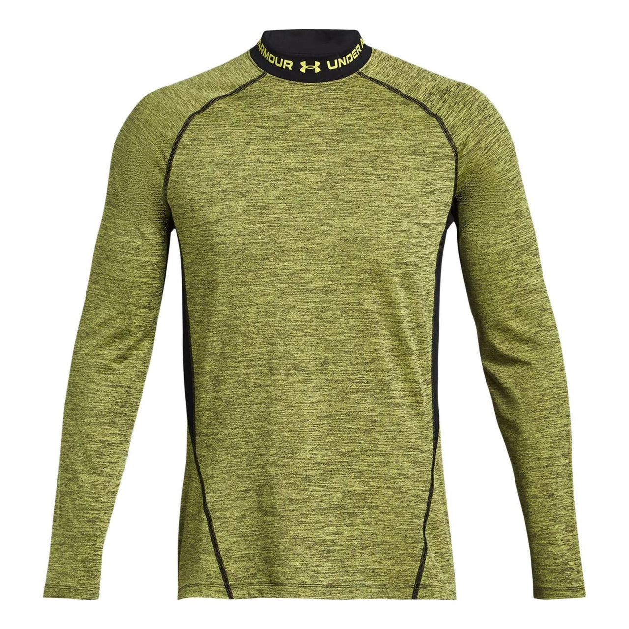 Under Armour ColdGear Twist Mock Long Sleeve T-shirt 'Green' 1379820-743