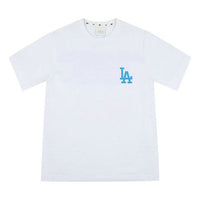 MLB LA Dodgers Los Angeles Dodgers Basic Printing Short Sleeve Unisex White 31TS04031-07W
