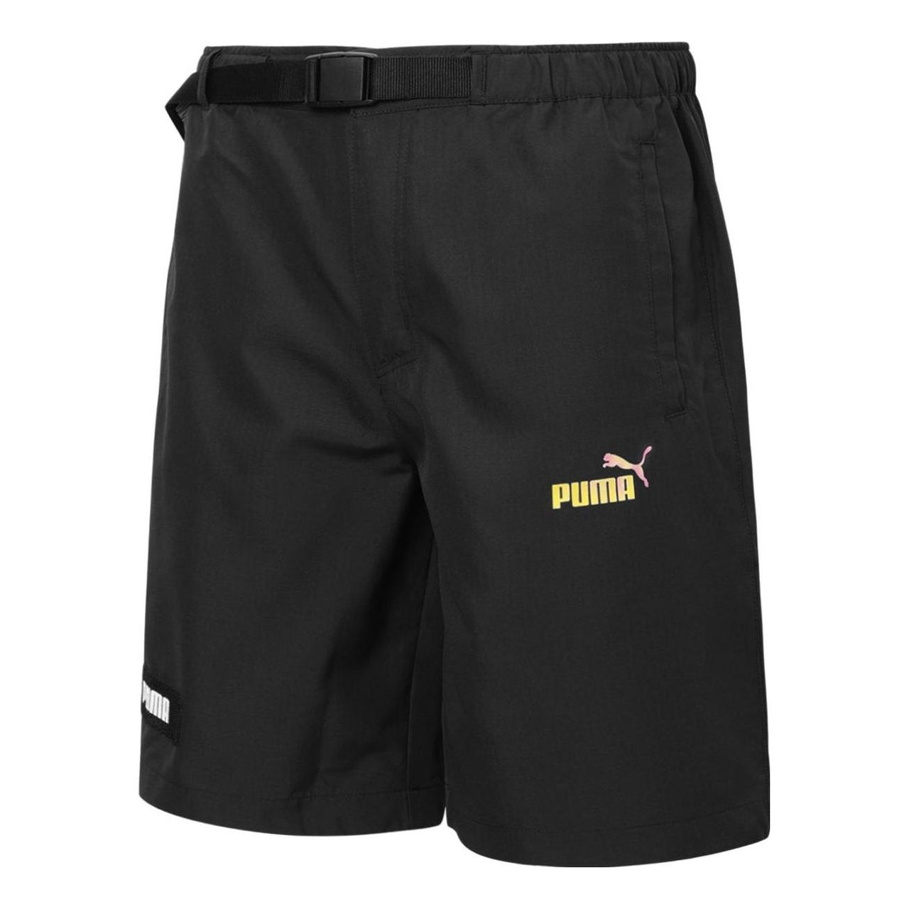 PUMA Logo Casual Shorts 'Black' 671965-01