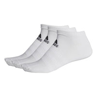 adidas Unisex Light Low Knitted Socks 3 Packs White DZ9422