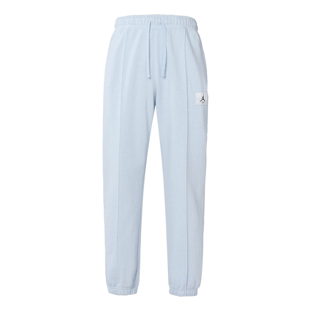 (WMNS) Nike Living Series Solid Color Logo Printing Elastic Waistband Bundle Feet Sports Pants/Trousers/Joggers Gray DD7002-438
