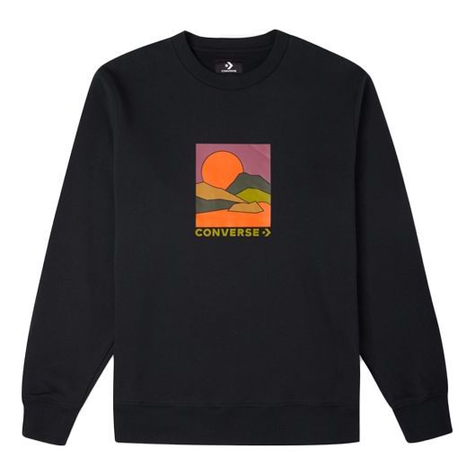 Converse Hybrid World Graphic T-Shirt 'Black' 10023440-A01