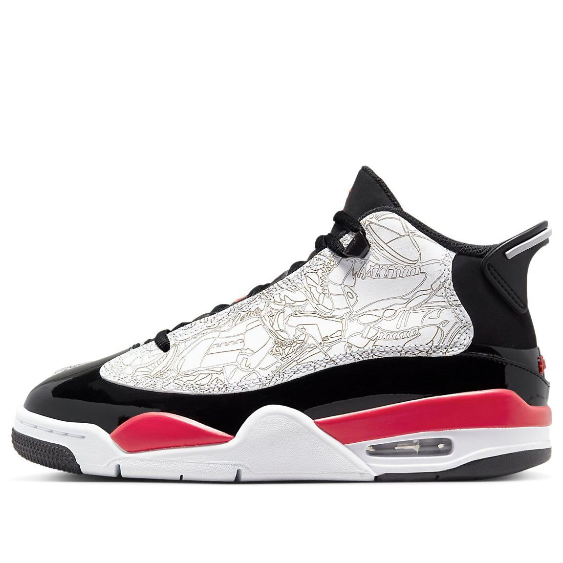 (GS) Air Jordan Dub Zero GS 'Fire Red' DV1360-162
