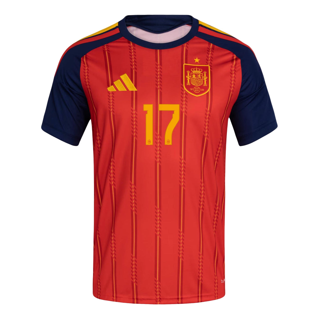 adidas Nicholas Williams Arthuer Spain 26 Home Jersey Asia Sizing 'Vivid Red' KW7714