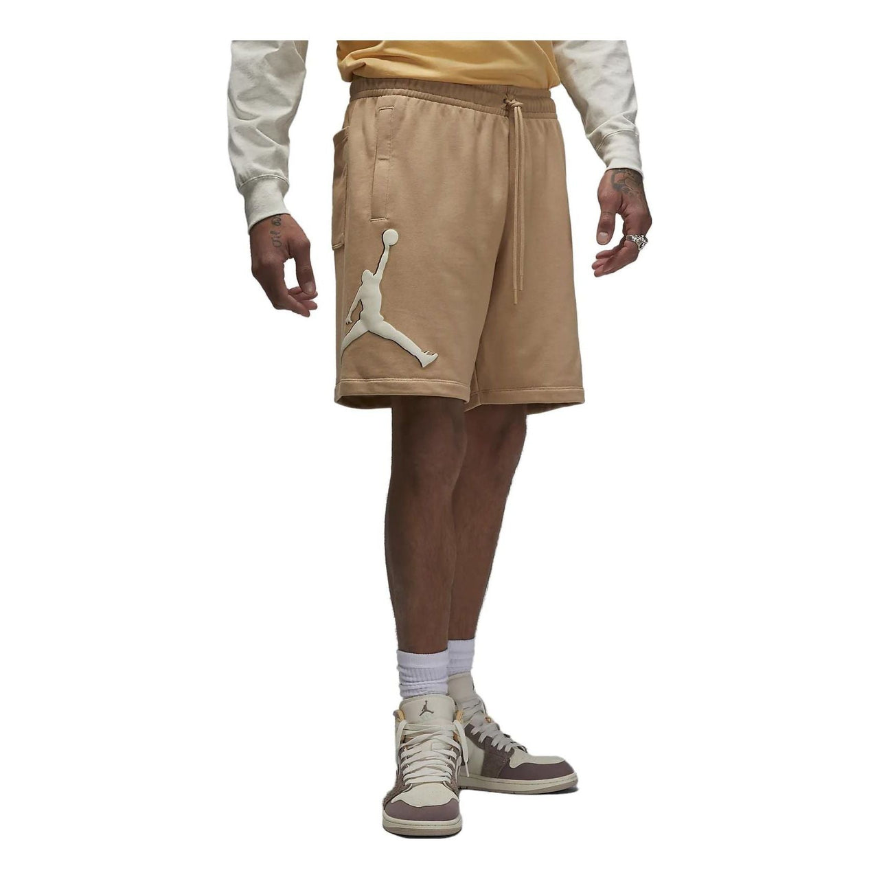 Air Jordan Essentials Fleece Shorts 'Desert' DX9667-277