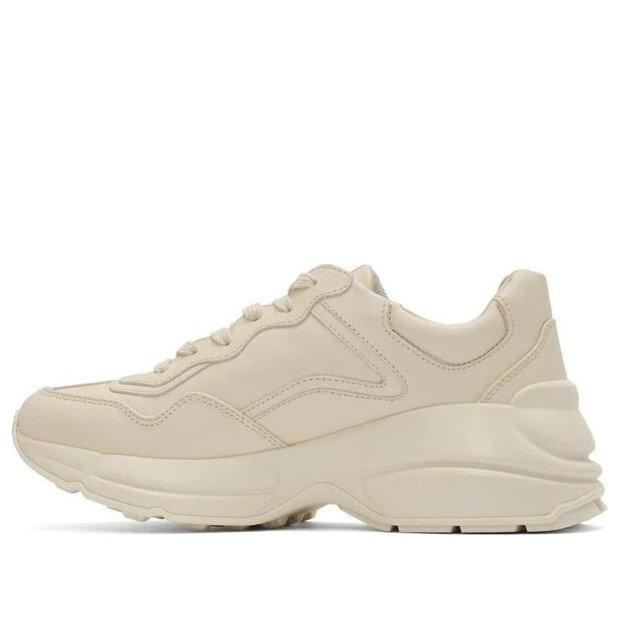 (PS) Gucci Rhyton Gucci Logo Leather Sneakers 'White' 611809-DRW00-9522