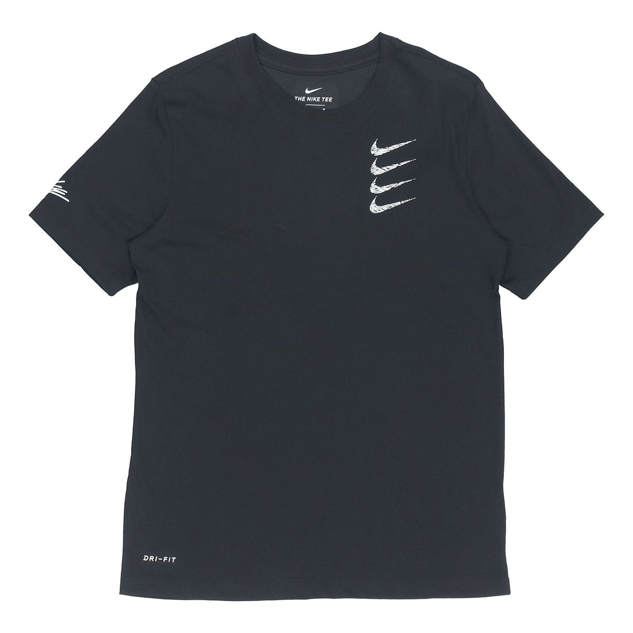 Nike Dri-fit Casual Sports Breathable Training Short Sleeve Black DD9231-010