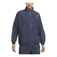 (WMNS) Nike Sportswear Essentials Woven Jacket Asia Sizing 'Thunder Blue' HF6287-449