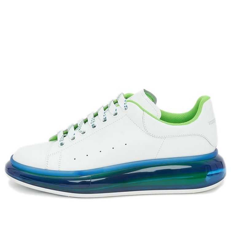 Alexander McQueen Oversized Sneaker 'Transparent Sole - White Blue' 662657WHYBY9467