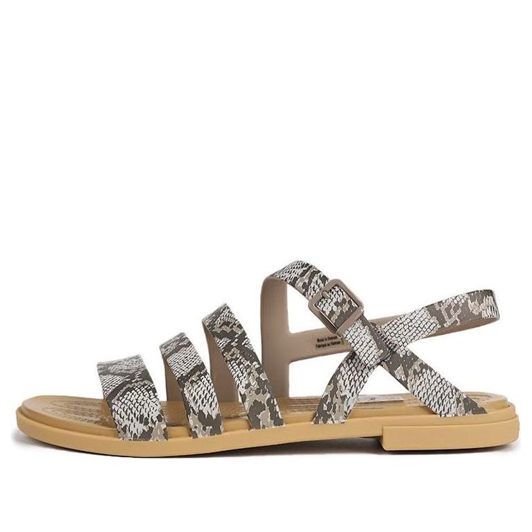 (WMNS) Crocs Minimalistic Mushroom Sandals 'Gray' 206107-15W