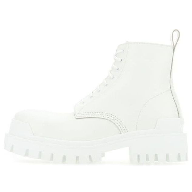 Balenciaga Strike Lace-Up Boot 'White' 589338WA9679011