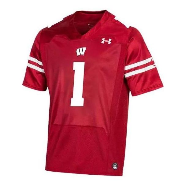 Under Armour University of Wisconsin-Madison Football Jersey 'Red' 5120729-834