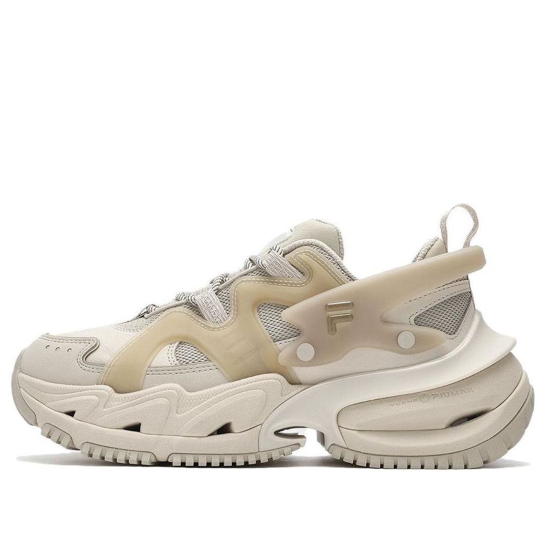 (WMNS) FILA FUSION ARMOUR Sneakers 'Beige White' T12W341107FOB