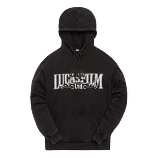 KITH x STAR WARS Lucasfilm Vintage Hoodie 'Black' KHM030398-001
