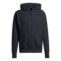 adidas Z.N.E. Premium Full-Zip Hooded Track Jacket 'Black' IN5089