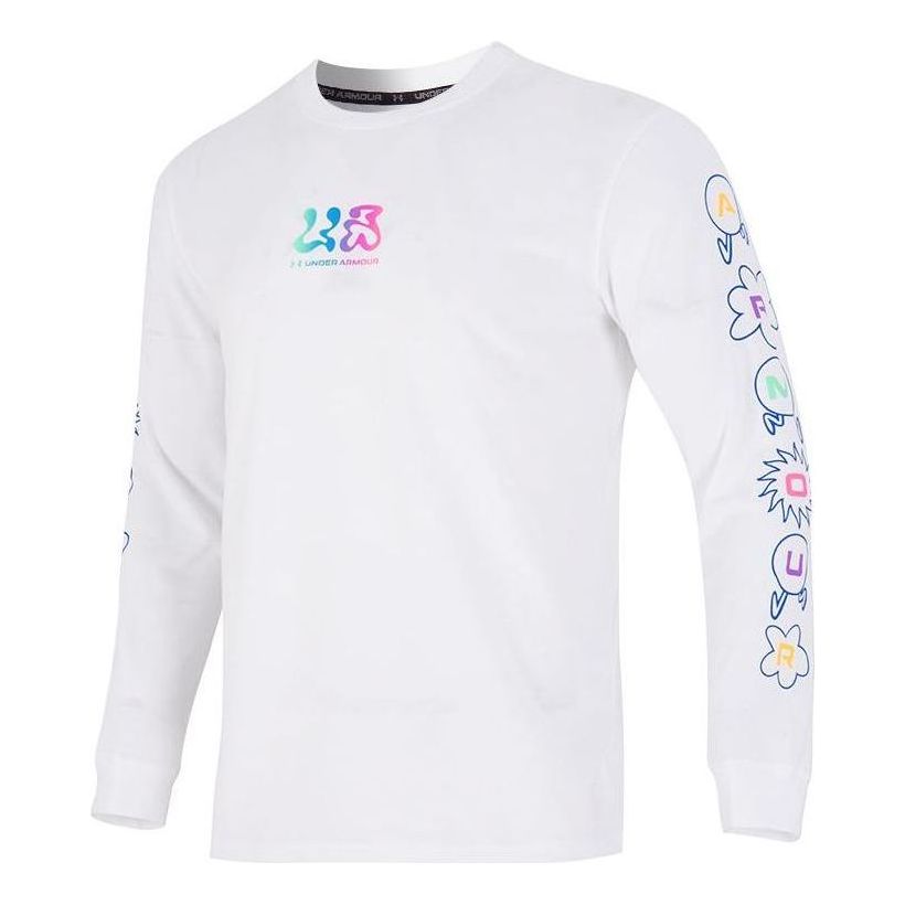 Under Armour Wordmark Heavyweight Long Sleeve 'Floral' 1375095-100