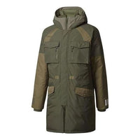 adidas Original X White Mountaineering Down Jacket 'Green' BQ4068
