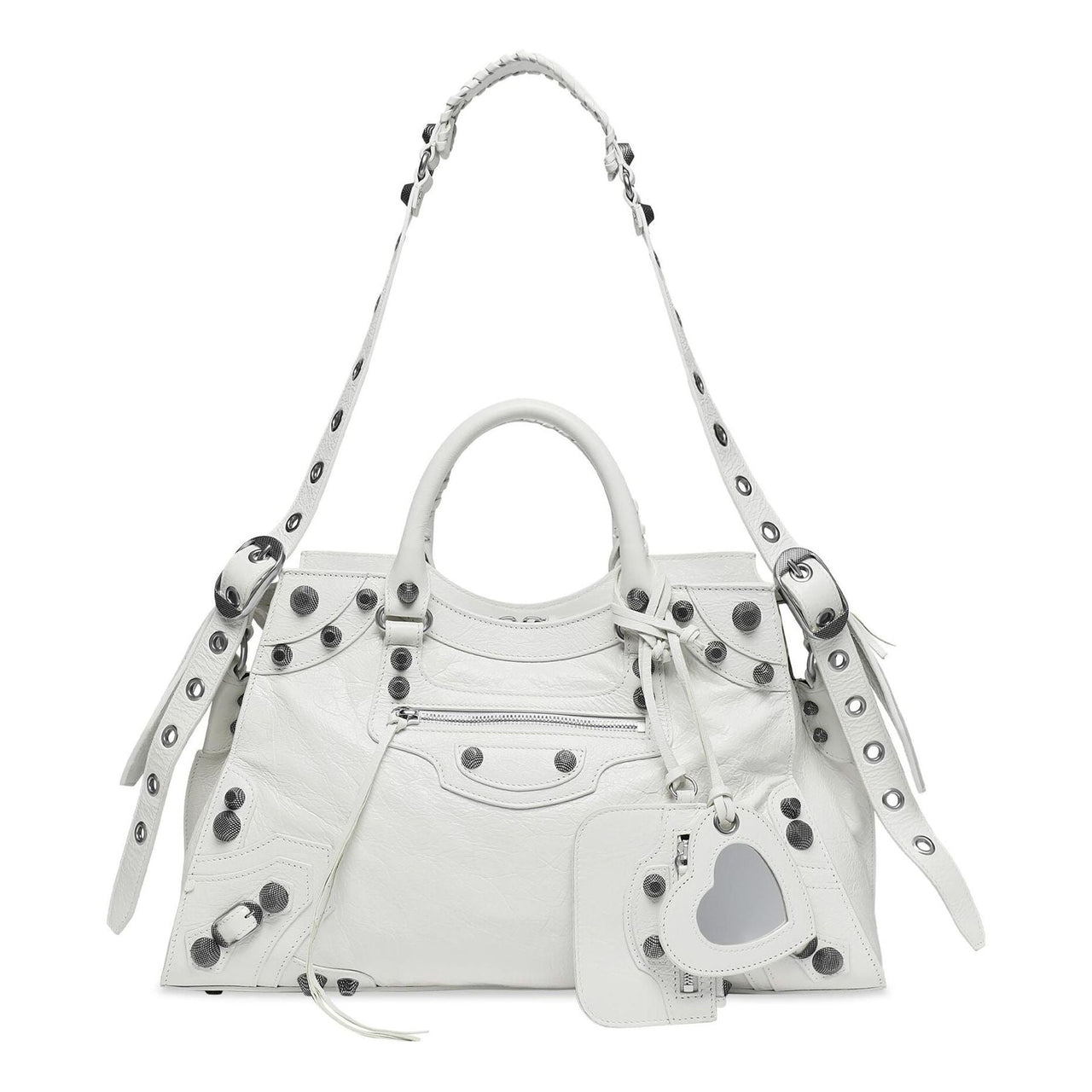 (WMNS) Balenciaga Neo Cagole City Handbag 'White' 700451210B09104
