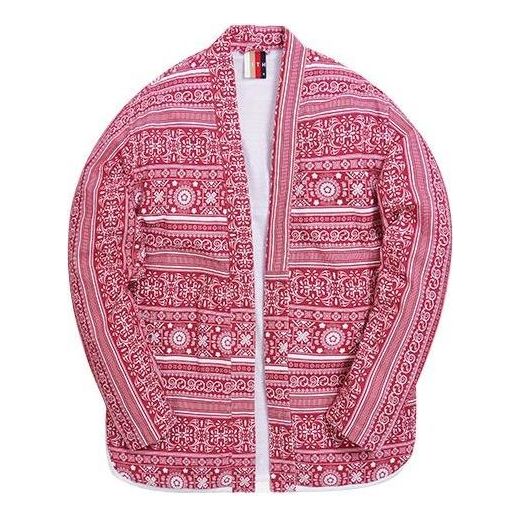 KITH Seersucker Bandana Gi 'Red White' KH1264-110